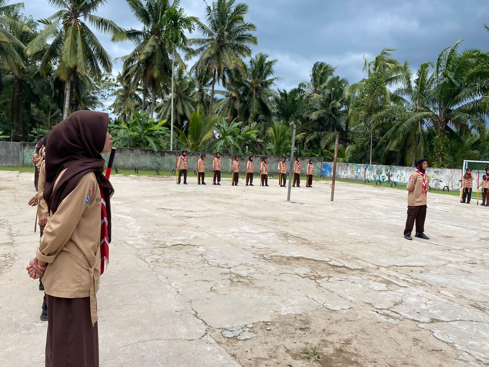 Perkemahan SMP Negeri 10 kaur 