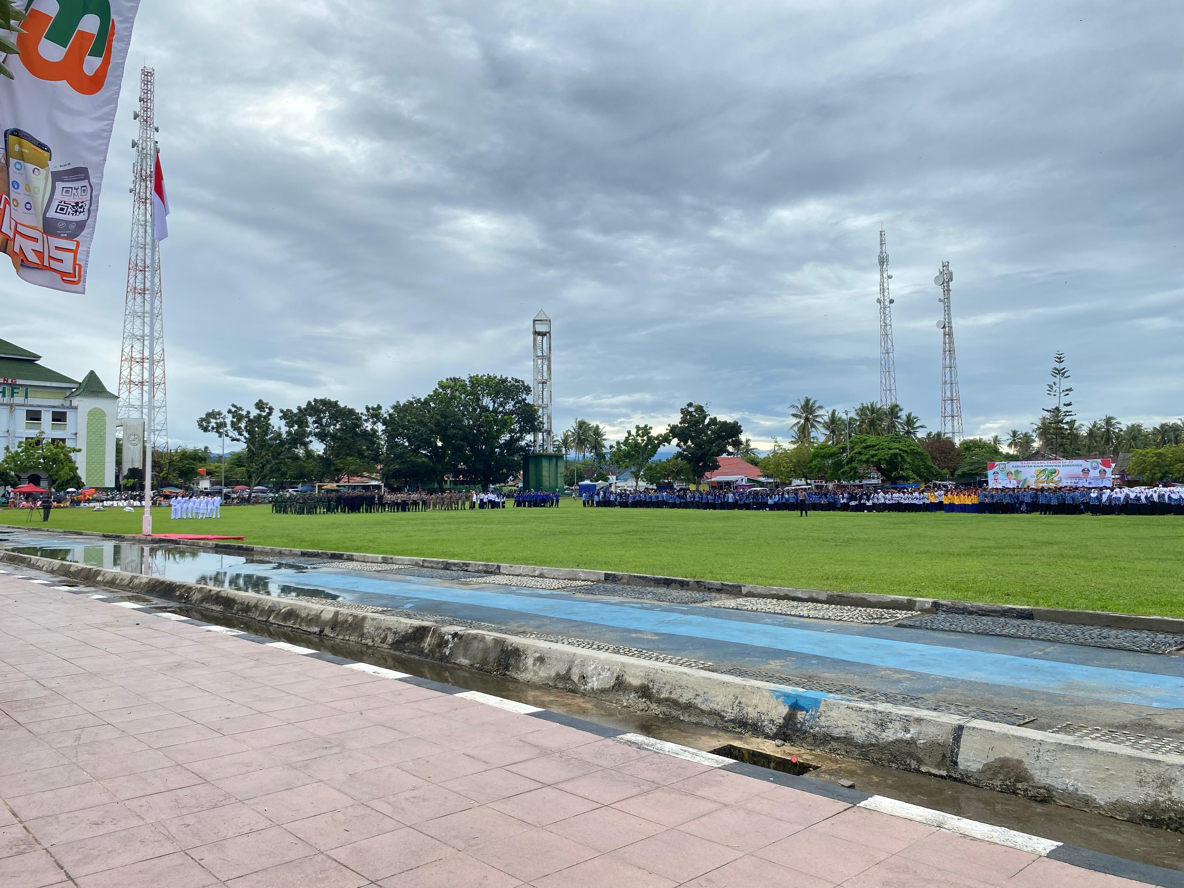 Upacara HUT ke 22 kaur