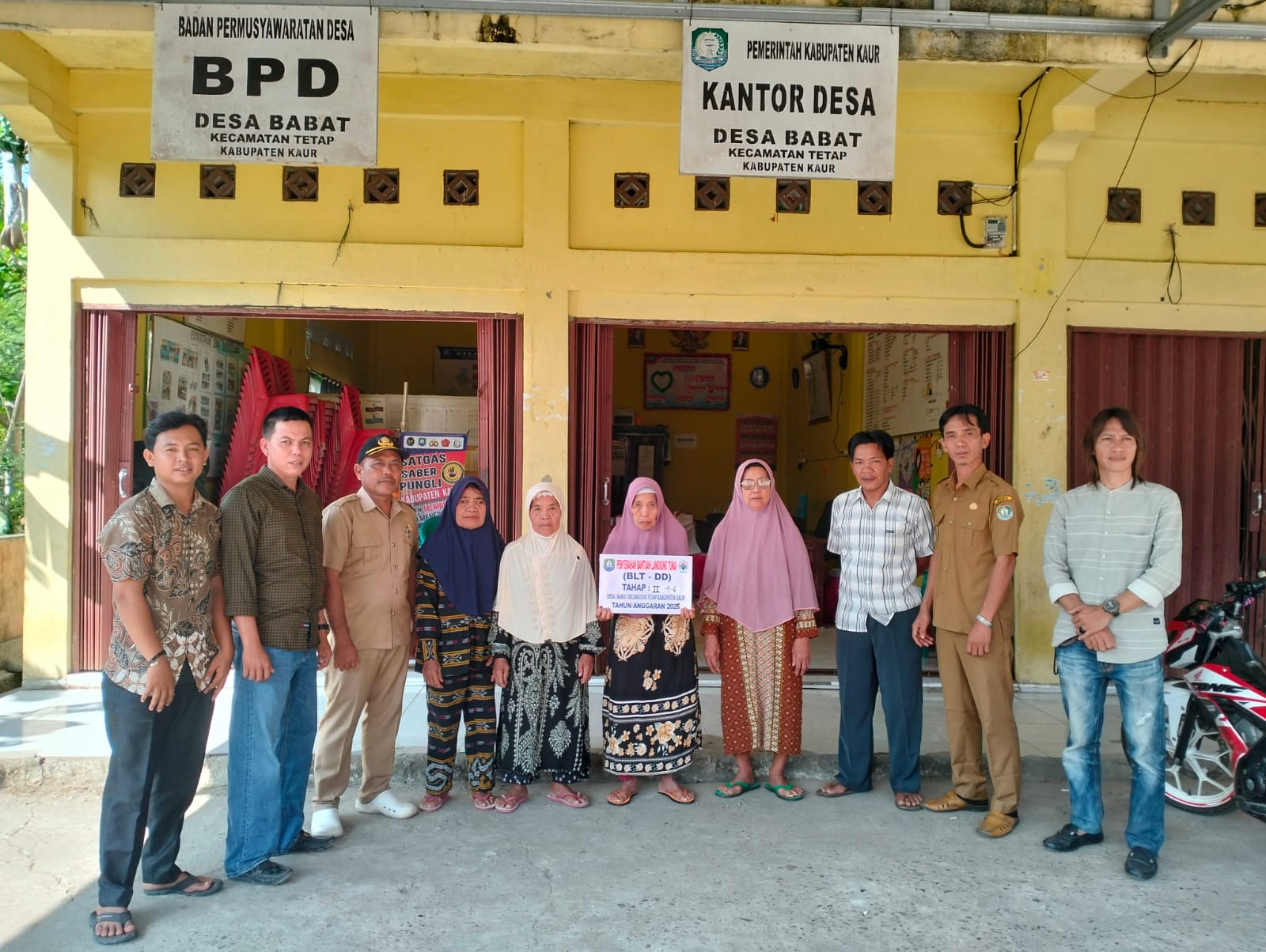 Poto penyaluran BLT DD2026 Tahap Dua 