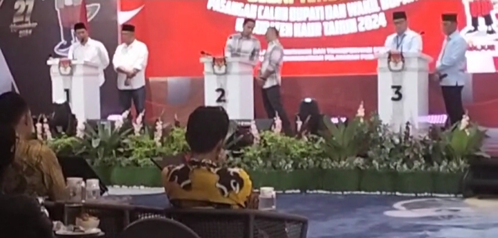 Debat calon Bupati dan wakil Bupati kaur 