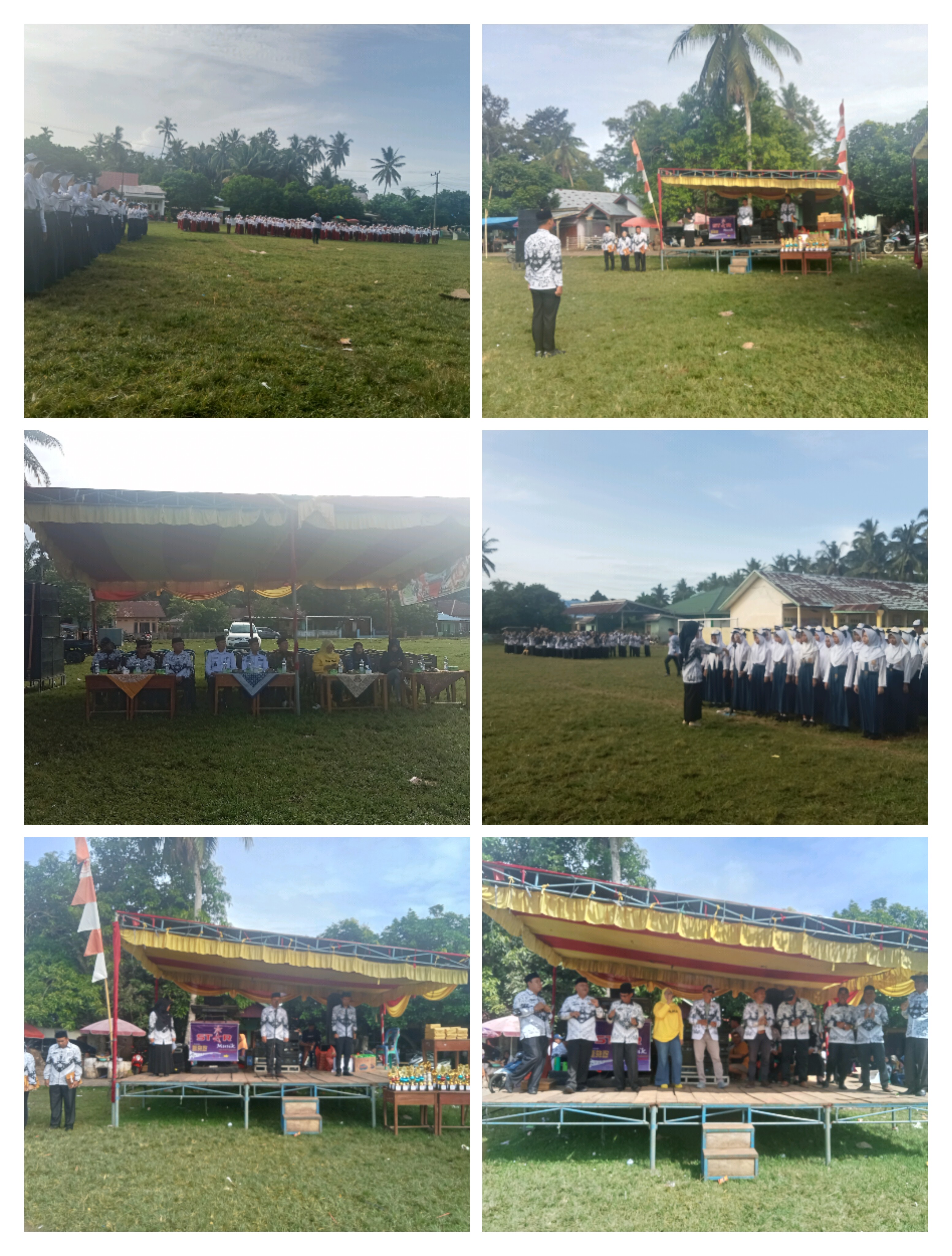 Upacara Peringatan Hari Guru Nasional kecamatan Luas 